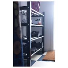 Add a clothes and shoe rack to your getting ready routine. Tjusig Shoe Rack Black 79x32x37 Cm Ikea