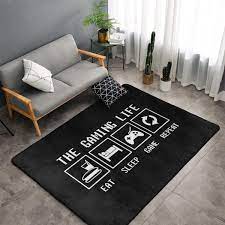 It has the design of dragon balls on it. Jingclor The Gaming Life Area Teppiche Schlafzimmer Wohnzimmer Kuche Matte Rutschfeste Bodenmatte Turmatte Kinderzimmer Kinderspielteppich Teppich Fur Yogamatte Amazon De Kuche Haushalt Wohnen