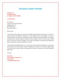 Write a draft of your letter, then proofread. 35 Formal Business Letter Format Templates Examples á… Templatelab