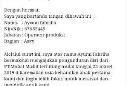 Dalam menulis surat pengunduran diri kerja, maka kita harus mengetahui terlebih dahulu hal apa saja yang seharusnya kita tulis dan hal apa saja yang seharusnya tidak perlu di tulis. Contoh Surat Resign Karena Sakit Surat Pengunduran Diri Ruangdiary Com
