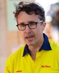 This is Simon Trott, you know him, the face of Rio Tinto,the CEO of iron  Ore, the next “fall guy” when they “blow” something up. Simon is aware of  our situation, he