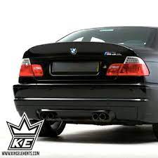 Bmw 3 series e46 rear boot trunk ducktail spoiler wing lip, csl style, m coupe. Bmw E46 Csl Spoiler Ebay