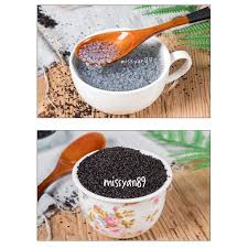 Biji selasih yutakachi ini sangat cocok untuk digunakan sebagai campuran berbagai. Basil Seed Big Size Biji Selasih Besar ç½—å‹'ç±½ é'è›™è›‹ æ¸…å‡‰é¥® çç å¥‡äºšç±½ Sabja Seed Minuman Sejuk Badan é¦™å…°å­ Shopee Malaysia