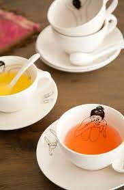 Take A Bath Tea Set Van Esther Horchner Eyespired Tea Set Tea Tea Cups