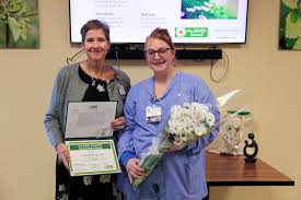 🌼 Congratulations to Heather Moore, RN, for receiving the DAISY Award for  Nursing Excellence! 🌼 Heather was nominated by a patient of the Birthing  Center for her extraordinary compassion and support during