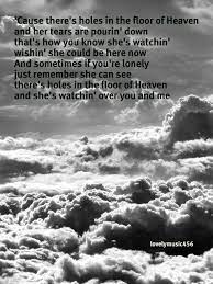 The song, written by wariner with billy kirsch, won the award for song of the year in. 19 Holes In The Floor Of Heaven Ideas Clouds Nature Amazing Nature