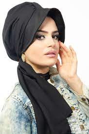 Siyah Sapkali Bone Modelleri Siyah Islami Moda Siyah Sapkalar