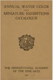Exhibition catalogue, second edition, for the 20th Annual Philadelphia  Water Color Exhibition and the 21st Annual Exhibition of Miniatures  sponsored by the Philadelphia Water Color Club and the Pennsylvania Society  of Miniature