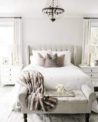 Photo also showed a barn door into bath. White And Off White Bedroom Decor Ideas Homedecor Bedroomideas Home Decor Bedroom Master Bedrooms Decor Bedroom Interior
