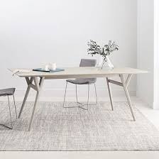 Mid Century Expandable Dining Table Pebble Expandable Dining Table Mid Century Dining Room Dining Table