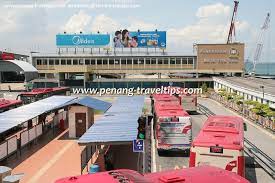 Tiket feri tidak boleh ditukar milik. Pengkalan Raja Tun Uda Jetty Penang Ferry Terminal
