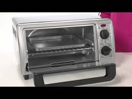 Black And Decker Toaster Oven Manual To1700sg Black Decker 4 Slice Countertop Convection Toaster Oven Youtube