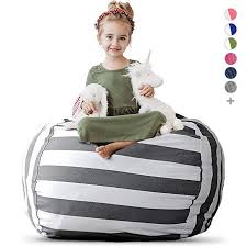 Amazon Com Creative Qt Stuffed Animal Storage Bean Bag Chair Extra Large Stuff N Sit Organization Stuffed Animal Storage Bean Bag Chair Bean Bag Chair Kids