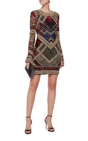 Naeem Khan Beaded Mini Dress Pretty Dresses Dresses Fashion