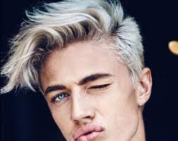 Hair Color Trends And Ideas For Men In 2021 Bleached Hair Guys Men Blonde Hair Men Hair Highlights