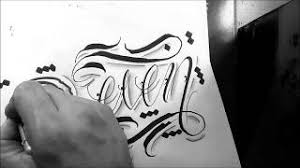 Diseño de letras de fabiana para tatuar. Letras Para Tatuar Belen Chicano Lettering Como Hacer Letras Mano Escritas Top Lettering Youtube