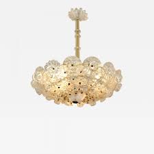 The creative possibilities of the craftsmanship of venetian glass are endless, as shown by these patterns of flowers and fruits which are the protagonists of this collection. Barovier Toso 1950s Italian Barovier Murano Glass Flower Chandelier