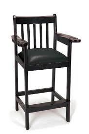 Imperial Spectator Chair Black Game Room Furniture Bar Stools Chair