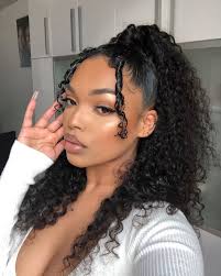 Naomi On Instagram Just Before The Storm Came In In 2020 Baddie Hairstyles Aesthetic Hair Curly Hair Styles
