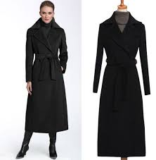 A selection of women's trench coats, all in black. Black Trench Coat Women S Long Pasteurinstituteindia Com