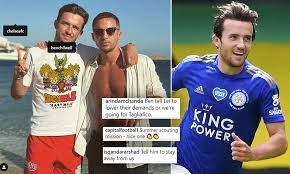 'please could someone help me understand how is it possible for. Danny Drinkwater Drops Ben Chilwell Transfer Hint By Tagging Chelsea In Instagram Post Alongside Him Daily Mail Online