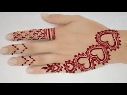Amazing Heart Shape Jewellery Mehndi Design Ll Stylish Back Hand Mehndi Design Ll Mehndi Desi In 2020 Mehndi Designs Mehndi Patterns Henna Designs