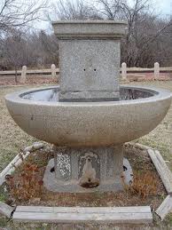 historic horse trough fountain it was originally on main street so that horses could drink it is now located b shawnee oklahoma oklahoma history history quiz pinterest