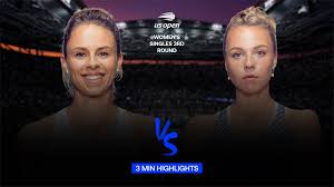 Kurzhaarfrisuren 2018 damen über 50. Us Open 3 Runde Anett Kontaveit Magda Linette Highlights Tennis Video Eurosport