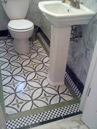 Powder room floor tiles should be stylish, easy to clean and resistant to water. Pin By Rachel Cannon On Bathroom Powder Room Small Powder Room Tile Transitional Bathroom Design