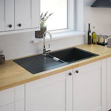 Your sink is at the center of the action. Cooke Lewis Galvani Grey Composite Quartz 1 Bowl Sink Drainer Diy At B Q