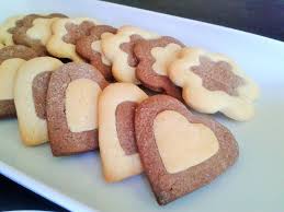 Recipe Two Tone Heart And Flower Biscuits Custard Cookies Sugar Biscuits Recipe Cookies Recipes South Africa