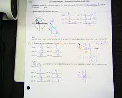 Victoria, whose parents are from argentina, speaks spanish fluently. Unit 11 Trigonometric Functions Math With Mrs Drost