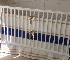Shop our gold crib sheet collection made of 100% premium cotton and machine washable. Gold And Royal Blue Crib Bedding Set By Butterbeansboutique Blue Crib Bedding Gold Crib Blue Crib