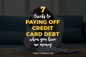 The way to have a zero balance appear in your credit report is to pay the balance in full and then not use your credit card at all during the next month. 7 Tricks To Paying Off Credit Card Debt When You Have No Money