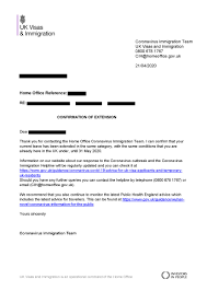 Documents similar to uk visitor visa sample sponsor letter. Coronavirus Covid 19 And Your Visa