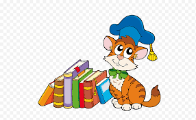 Kedi Cizgi Film Ogretmen Featurepics Png Klipartz