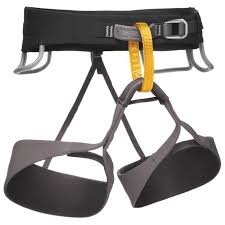 Black Diamond Solution Climbing Harness Black Ultra Blue S