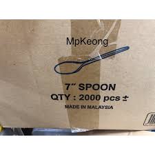 Harga alderon juga amat ekonomis dan gampang ditemukan di pasaran. Sudu Plastik Hitam 1kotak 40pack Harga Borong Shopee Malaysia