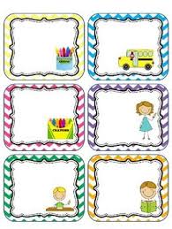 Back To School Labels Editable Classroom Labels Circus Theme Classroom School Labels
