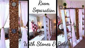 How To Use Old Books And Stones To Create 2 Rooms In One Space On A Budget Youtube Diy Wall Art Decor Cheap Diy Mosaic Tile Mirror