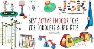 Two teams of two compete to get to the ball after their serve up this delicious toy for kids who love to play 'shop'. The Best Indoor Active Toys Play Gyms For Kids