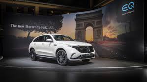 The 2019 Mercedes Benz Eqc Shows Off It S Amazing Technology At The Paris Motor Show Top Speed Mercedes Benz Benz Mercedes