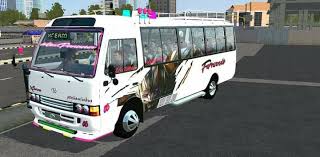 Blackriver sticker s 'blackriver skull'. Toyota Coaster Mod Bussid Toyota Mod Bus