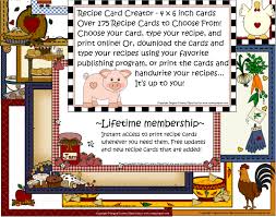 Recipe Card Template Samples Of Recipe Cards Included In Recipe Card Creator Recipe Cards Template Recipe Cards Card Creator