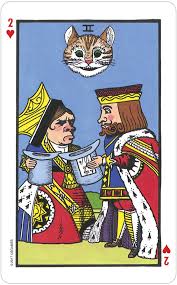 He is an anthropomorphic rabbit that serves as the queen of hearts's royal herald, an obligation to which he is often late. U S Games Systems Inc Tarot Inspiration The Wonderland Tarot In A Tin