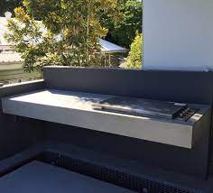 Barbecue island from mapcarta, the free map. Conrete Bbq Bench Top Built In Bbq Rooftop Garden Diy Outdoor Kitchen