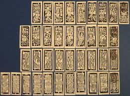 In terms of game play, there is no difference; Chinese Money Suited Playing Cards