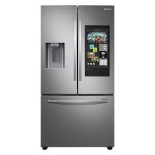 This is the companion app for the samsung family hub refrigerator (fridge is required) known limitations: Samsung Family Hub 26 5 Cu Ft French Door Refrigerator With Ice Maker Fingerprint Resistant Stainless Steel Energy Star In The French Door Refrigerators Department At Lowes Com