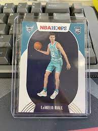 Jun 16, 2021 · charlotte hornets point guard lamelo ball's versatility as a passer, scorer and rebounder earned him nba rookie of the year honors wednesday despite missing 21 games with a fractured wrist. Lamelo Ball 2020 21 Nba Hoops Rookie Card 613297983286 Ebay