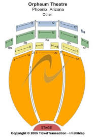 Orpheum Theatre Tickets And Orpheum Theatre Seating Chart